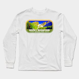 Rocky Mountain National Park, America Long Sleeve T-Shirt